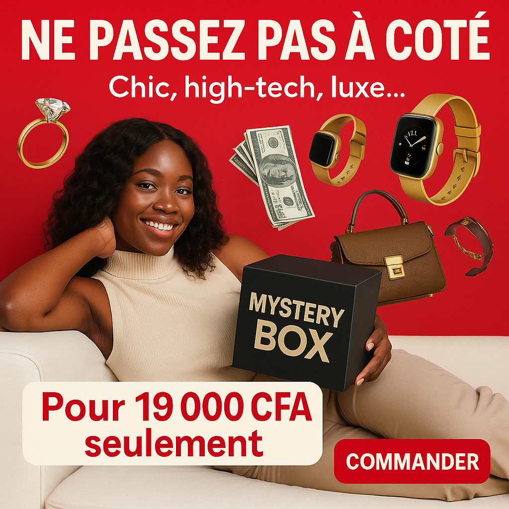Boîte Mystère Afrodrop– Surprises jusqu’à 10× la valeur