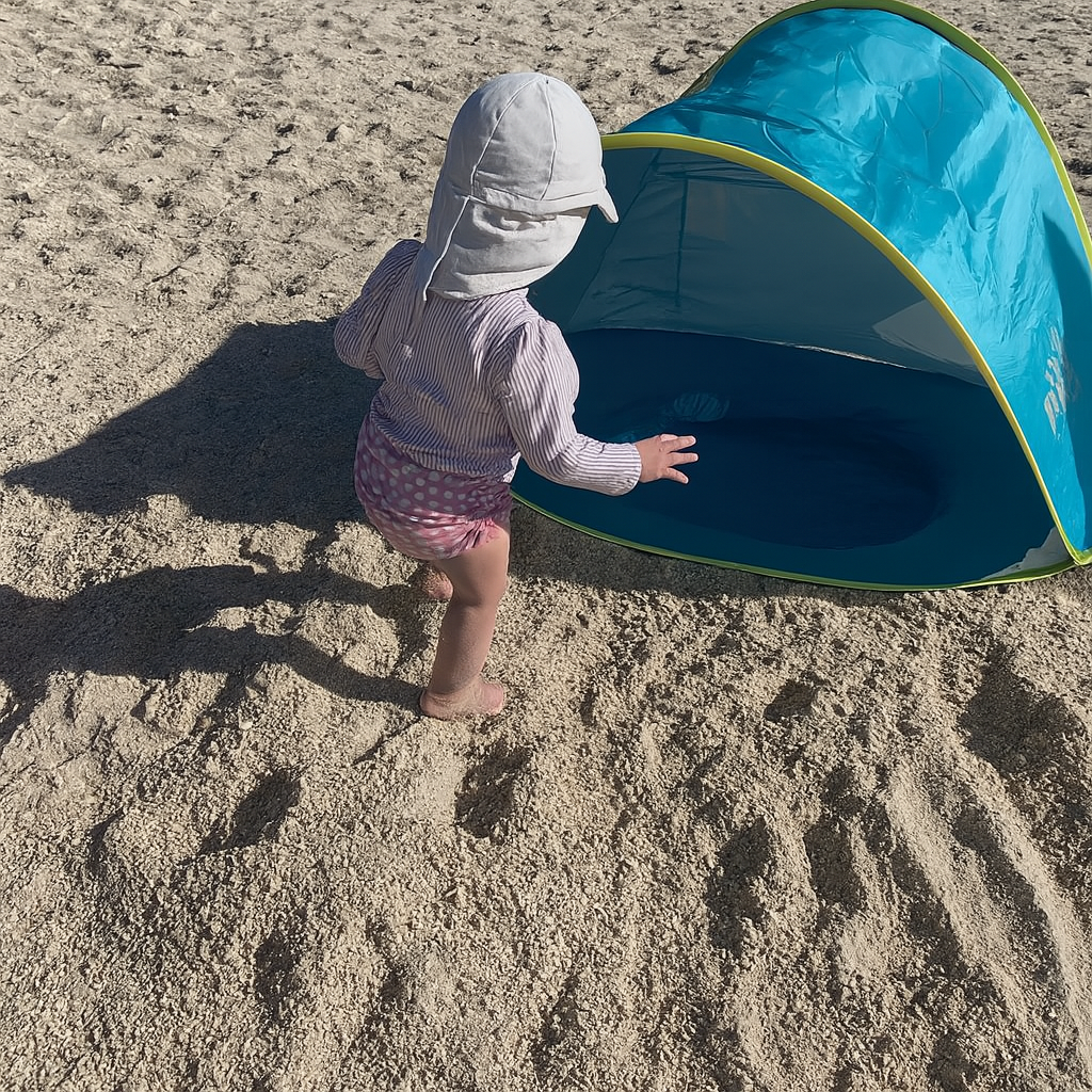 🏖️ BabyBeach™ – Tente Plage & Piscine Intégrée