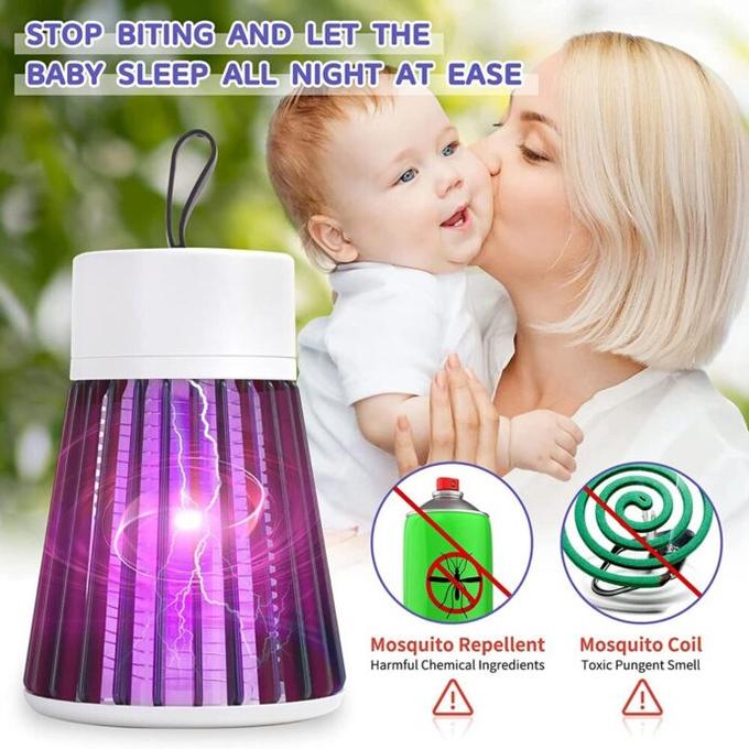 Lampe électrique anti-moustiques et insectes