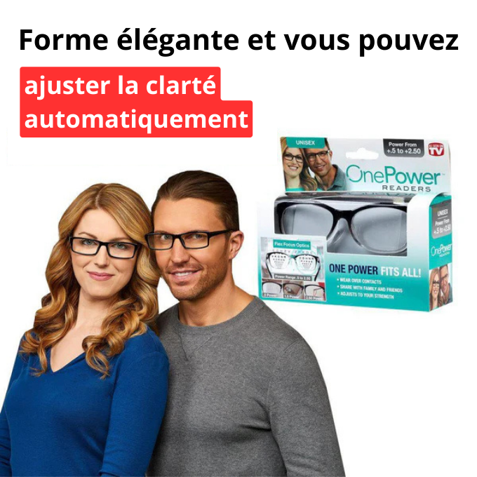 ONE POWER™ Lunettes de correction de la vue