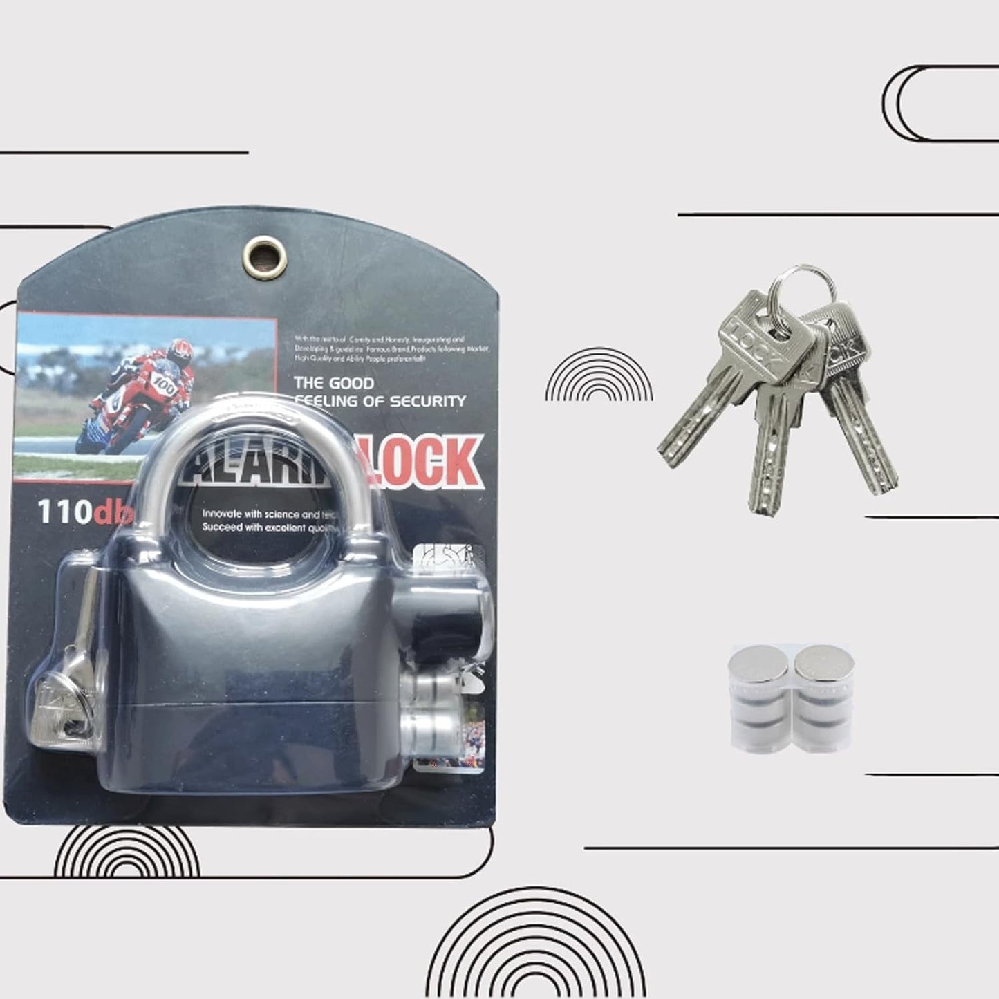 Cadenas de Porte extérieure à Utiliser avec des chaînes