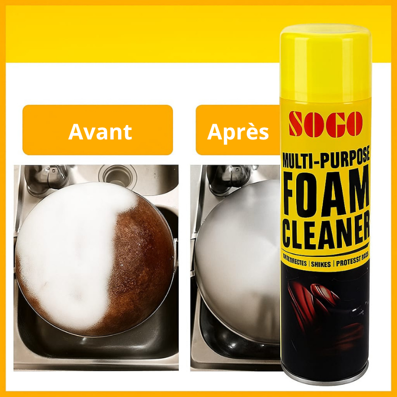 🧴 Spray moussant – Nettoyage facile