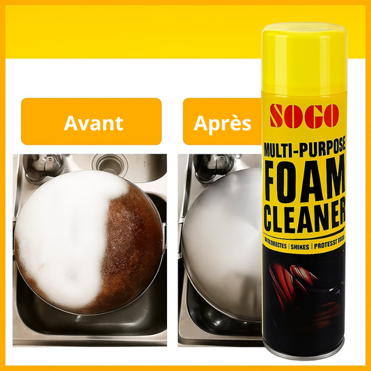 🧴 Spray moussant – Nettoyage facile