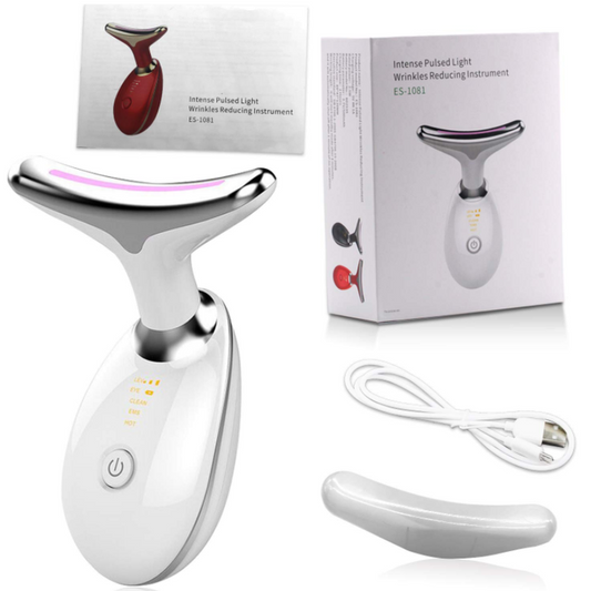 Masseur de visage et cou électrique