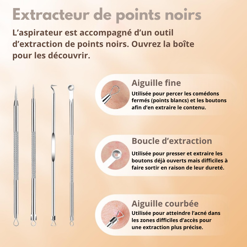 Aspirateur à points noirs