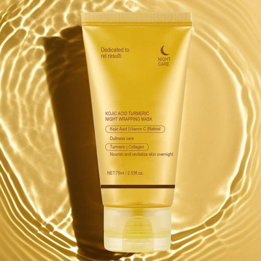 Masque de Nuit Enveloppant au Curcuma et à l'Acide Kojique