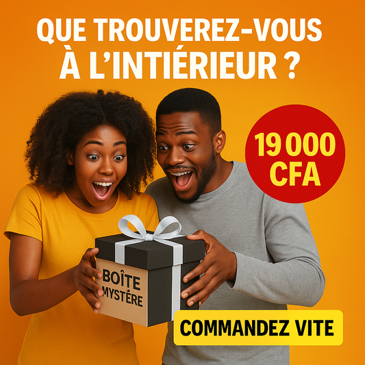 Boîte Mystère Afrodrop– Surprises jusqu’à 10× la valeur
