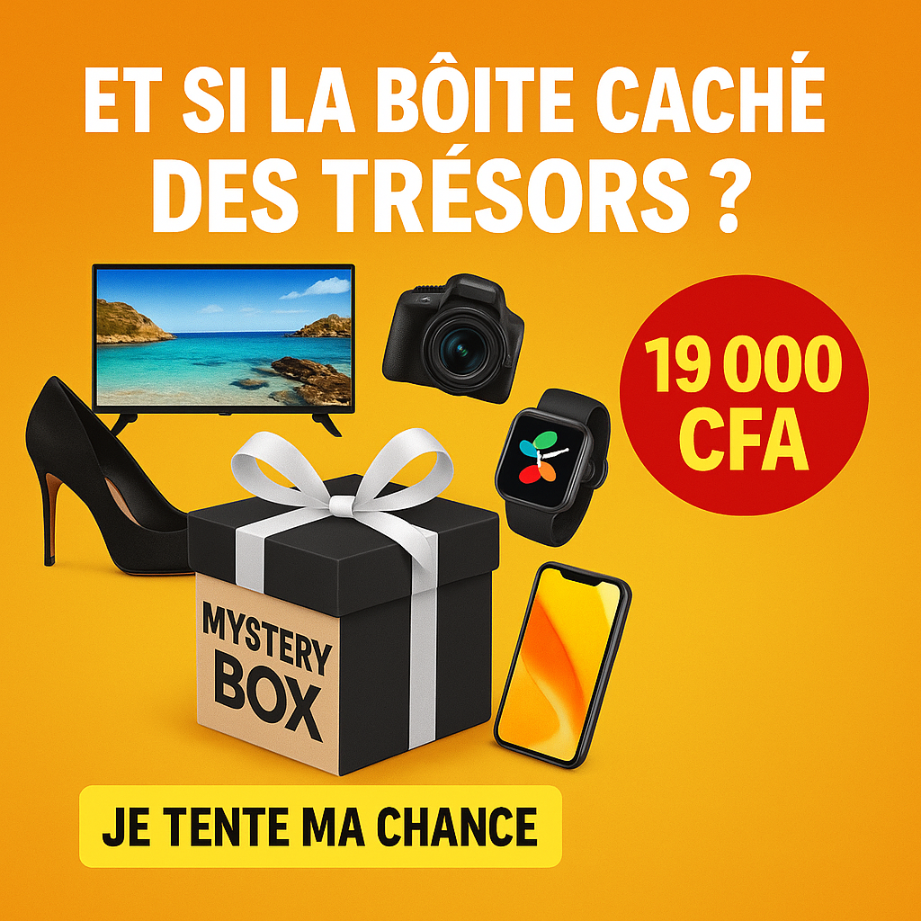 Boîte Mystère Afrodrop– Surprises jusqu’à 10× la valeur