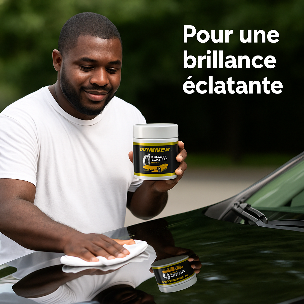 🚗 WINNER A1 – Pâte de Polissage Pro pour Voiture