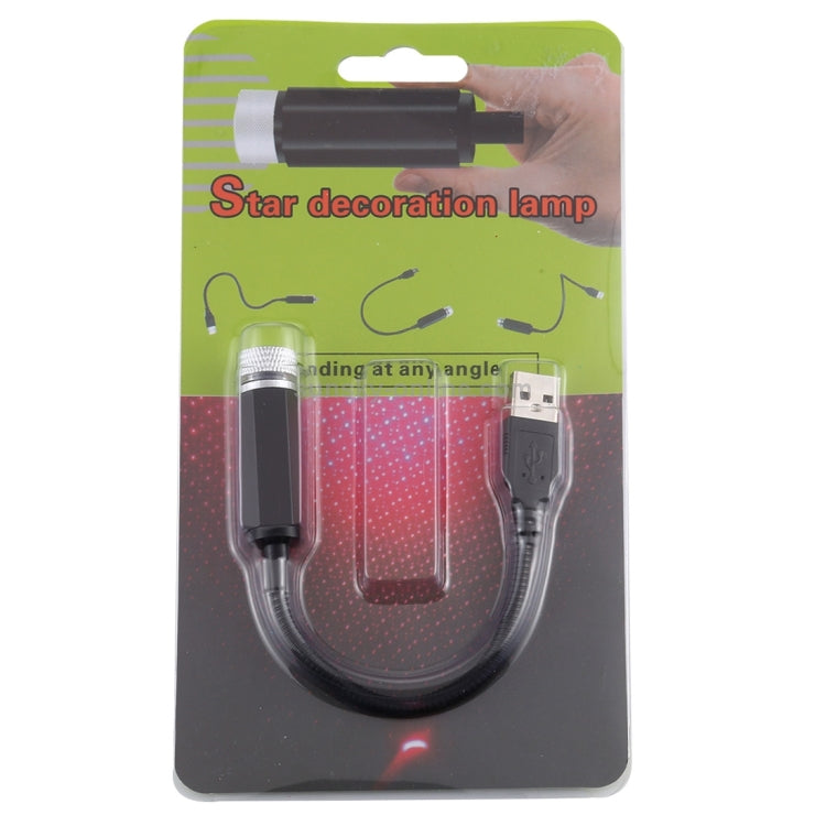 🔴 Mini lampe ambiance USB 360° rouge