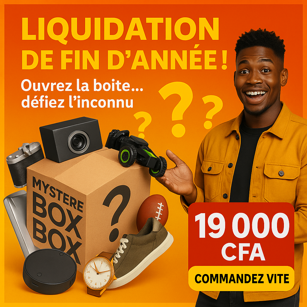 Boîte Mystère Afrodrop– Surprises jusqu’à 10× la valeur