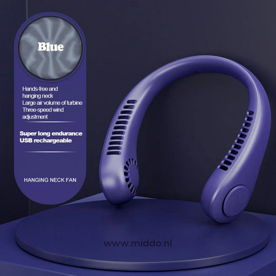 Ventilateur de Cou Rechargeable