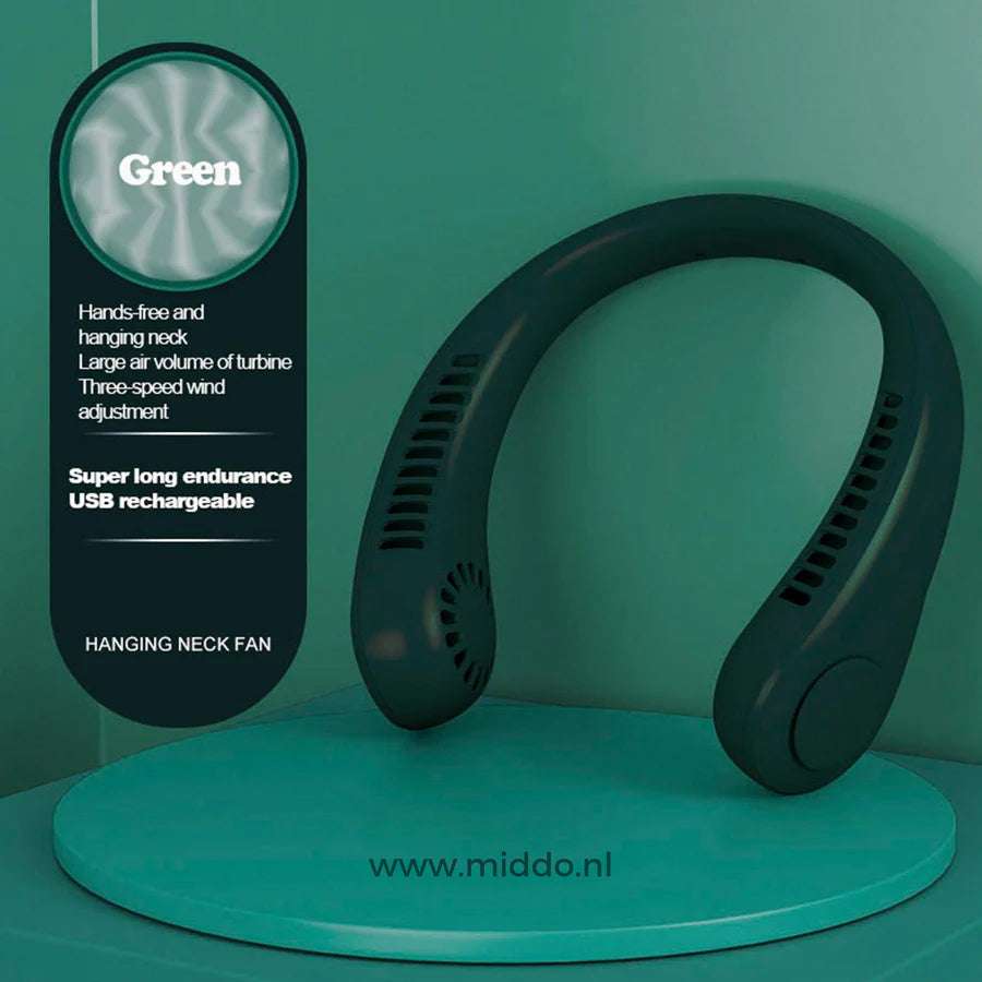 Ventilateur de Cou Rechargeable