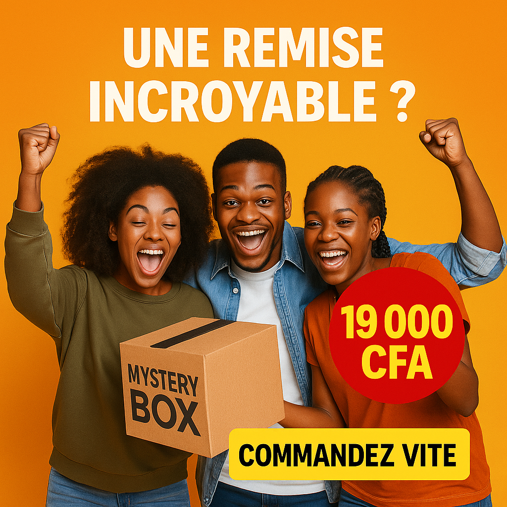 Boîte Mystère Afrodrop– Surprises jusqu’à 10× la valeur