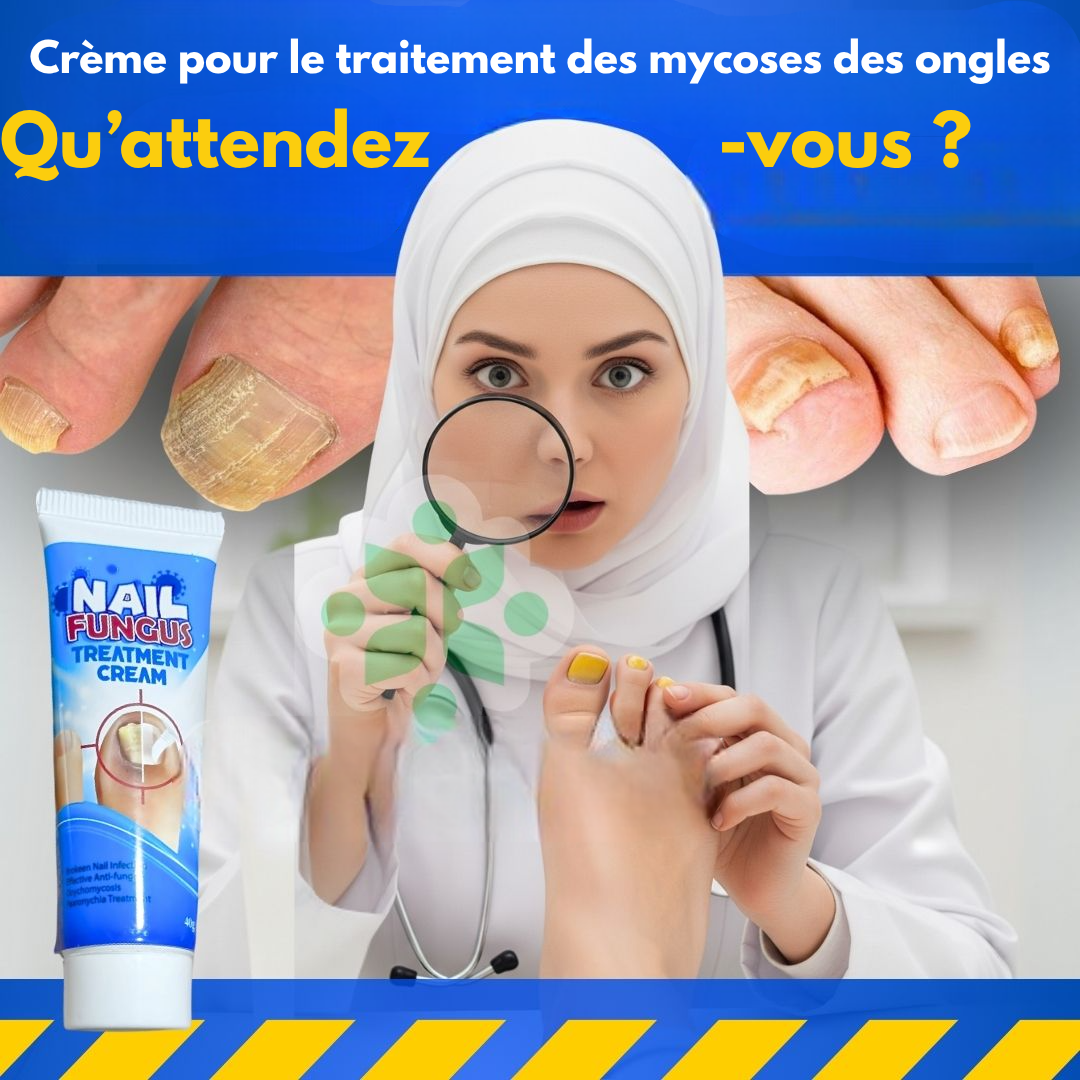 Crème pour le traitement des mycoses des ongles