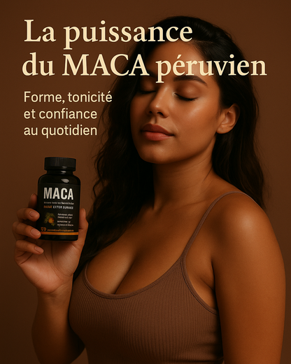 MACA 1500mg – Énergie Puissance & Vitalité Naturelle