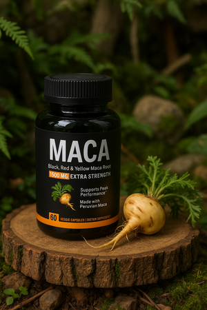 MACA 1500mg – Énergie Puissance & Vitalité Naturelle