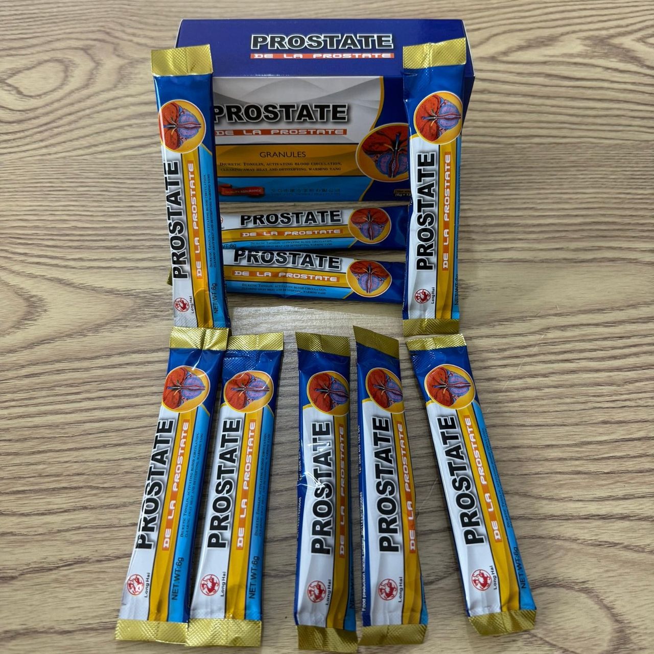 Deux (2 packets) pour le traitement complets :Thé contre la prostate et la Faiblesse Sexuelle